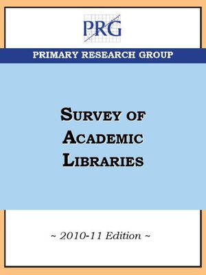 cover image of The Survey of Academic Libraries